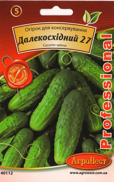Насіння огірка Далекосхідний 27 2г Агровест